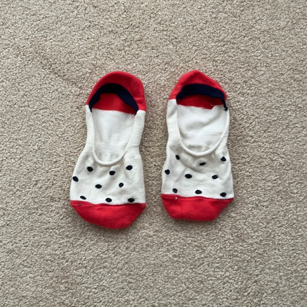 Banana Republic Factory polka dot ankle socks